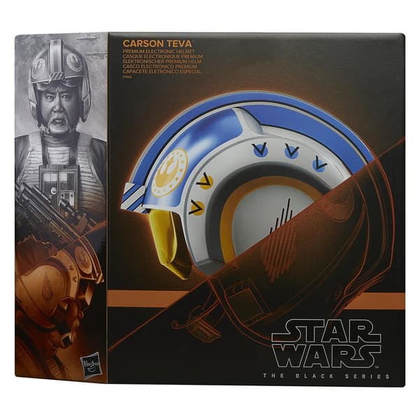 Star Wars Musta sarja Elektroninen kypärä Carson Teeva