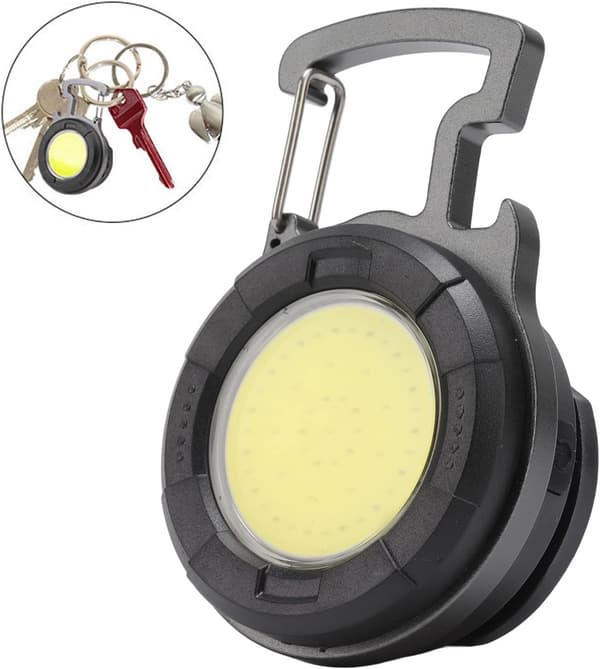 LED-lys med karabinkrok