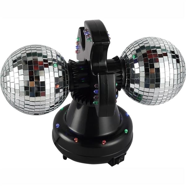 Music Twin Mirror Ball-lampe LED