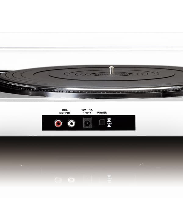 Lenco Platespiller med direkte USB-koding Hvit