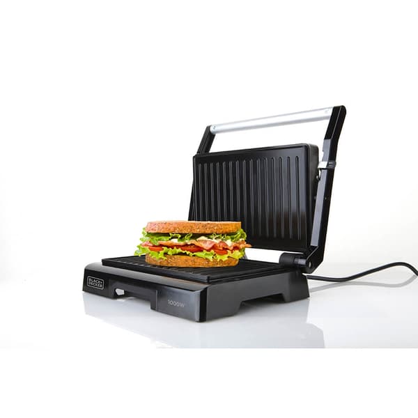 BLACK+DECKER Bordgrill Panini 1000W Drypbakke