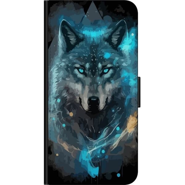 Plånboksfodral till OnePlus 8 med Varg motiv