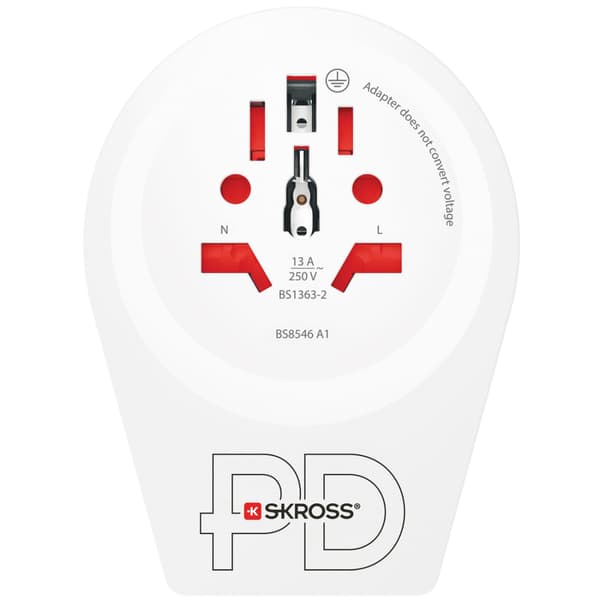 SKROSS C20PD Reseadapter Europa USB-C PD 20W