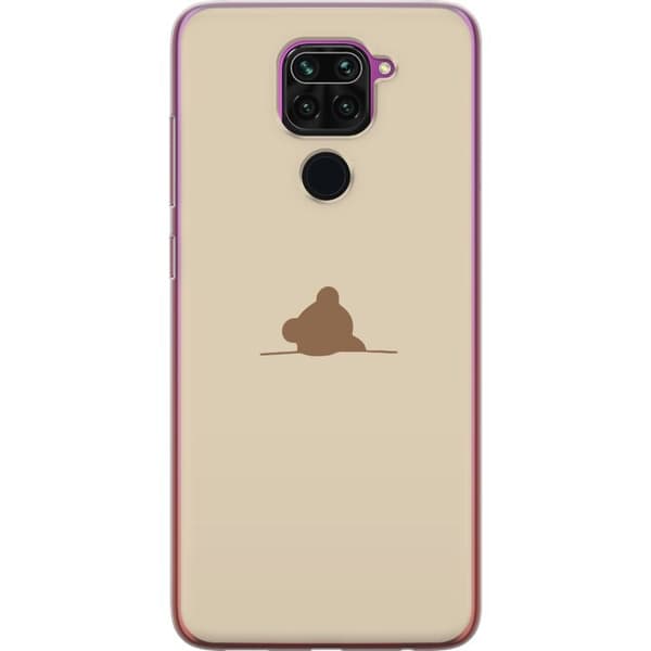 Mobildeksel til Xiaomi Redmi Note 9 med Nalle motiv