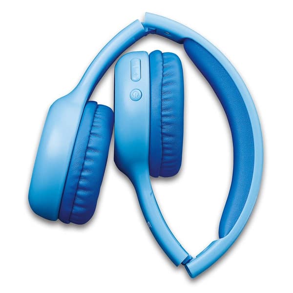Lenco Vikbara Bluetooth®-hörlurar för barn Blå