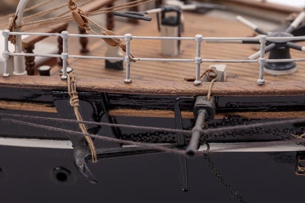 1:75 Cutty Sark - Skrog i tre