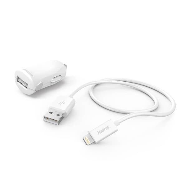 Hama Billading Kit Lightning, Hvit