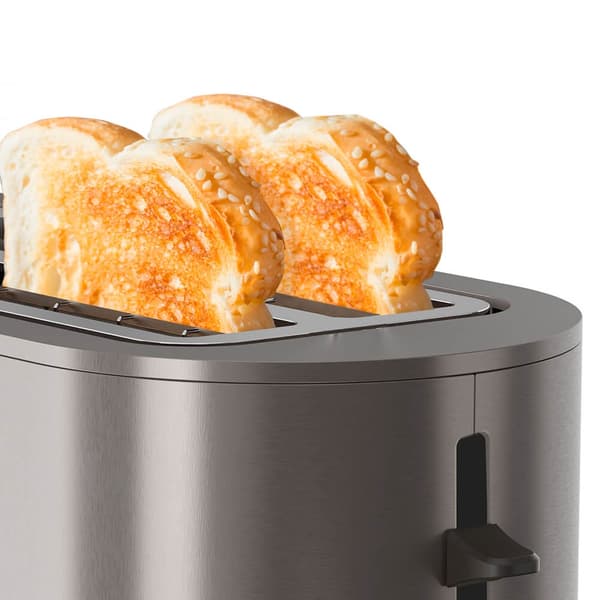 BLACK+DECKER Brødrister 2 Skiver Lang 1500W Rustfrit Stål