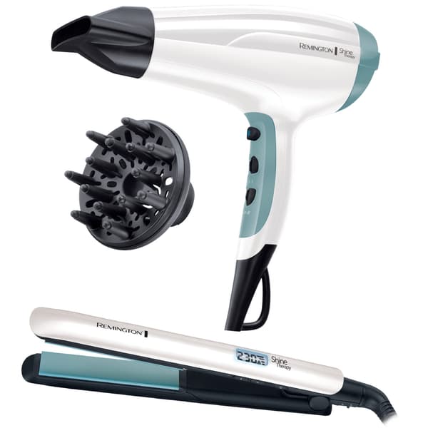 Remington Hårfön&Plattång S8500 Shine Th