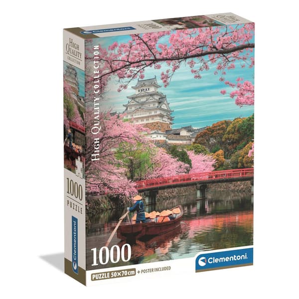 Clementoni Palapeli 1000 Pcs CB Himeji Castle In Spring
