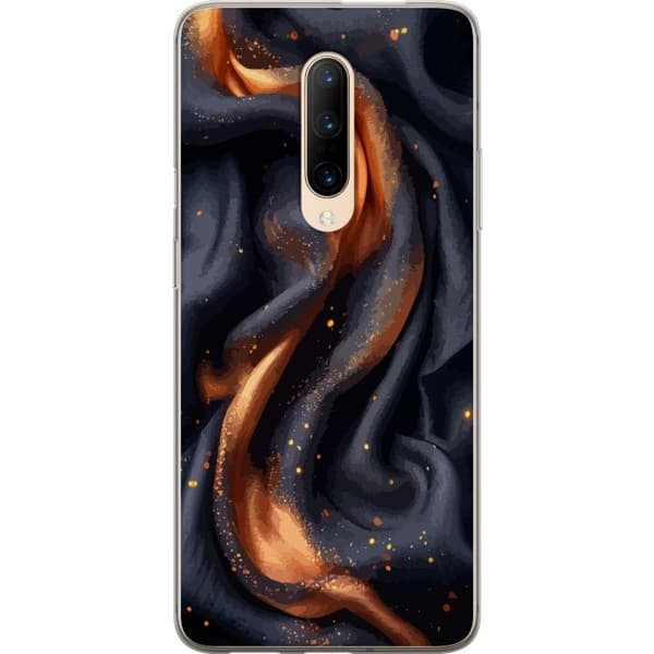 Mobildeksel til OnePlus 7 Pro med Brennende silke motiv