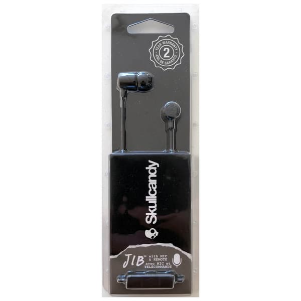 Skullcandy Hörlur In-Ear JIB Mic Svart