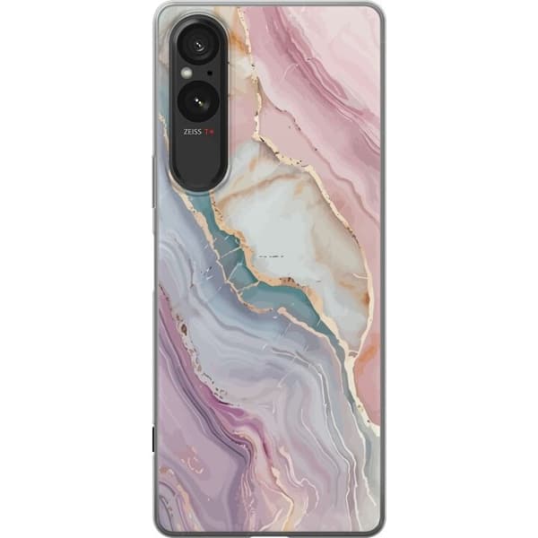 Mobildeksel til Sony Xperia 5 V med Marmor motiv