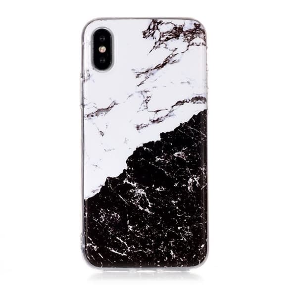 Marmor-etui til iPhone XS/X i delt design