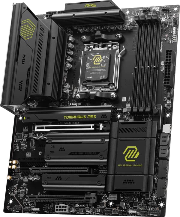 MSI MAG B850 TOMAHAWK MAX WIFI AM5 ATX-emolevy