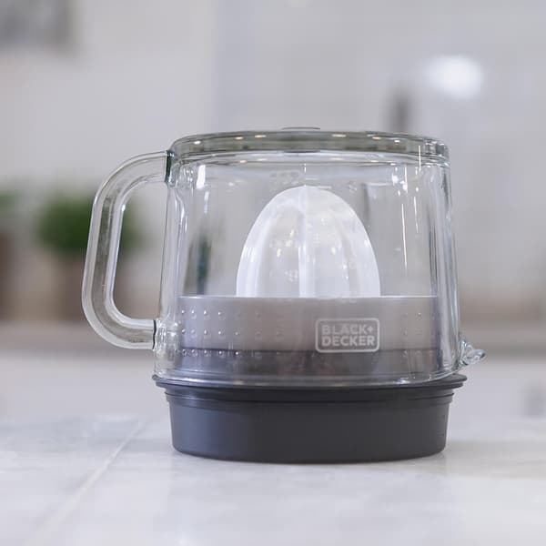 BLACK+DECKER Sitruspresse 1L Brushed 30w