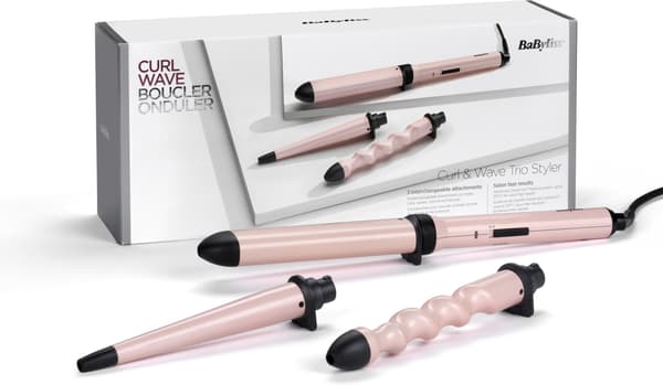 Babyliss MS750E Curl & Wave Trio curler