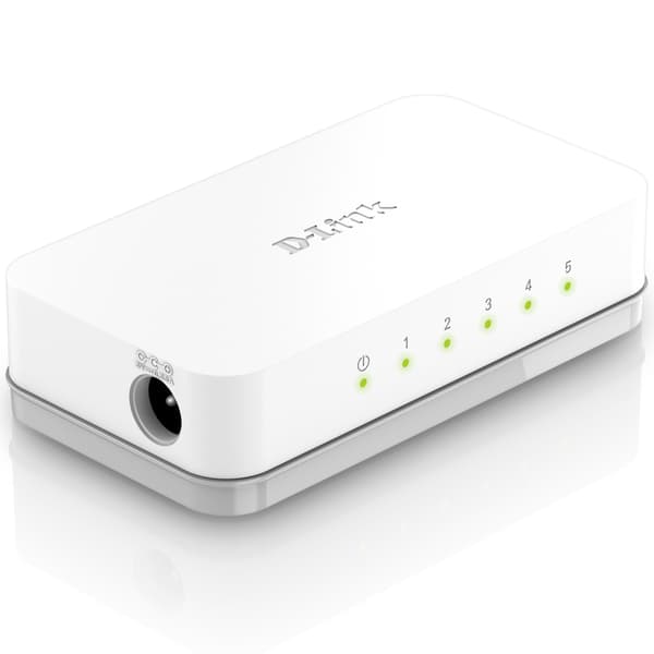 D-Link GO-SW-5E 5-port Fast Ethernet Easy Desktop Switch