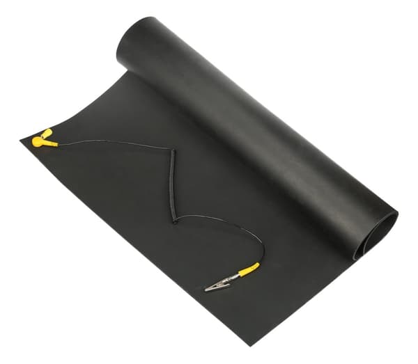 ESD mat for handling electronics, 700x500mm, black