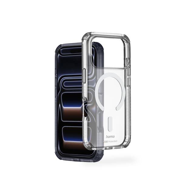 Hama Mobilskal Extreme Protect iPhone 17 Pro MagCase Transparent
