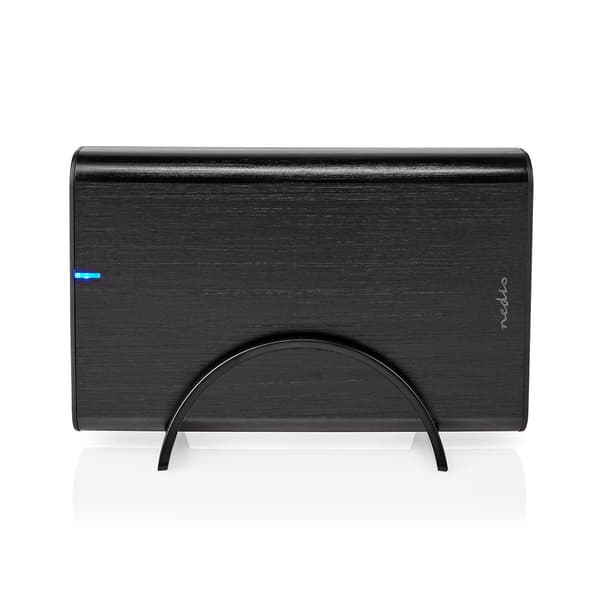 Nedis Harddisk Kabinet | 3.5 " | USB 3.1 Gen1 | USB Type-A / USB Type-C™ | Notebook / PC | Aluminium