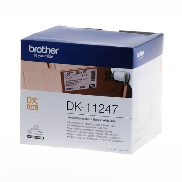 Brother Otsikot DK11247 Valkoinen