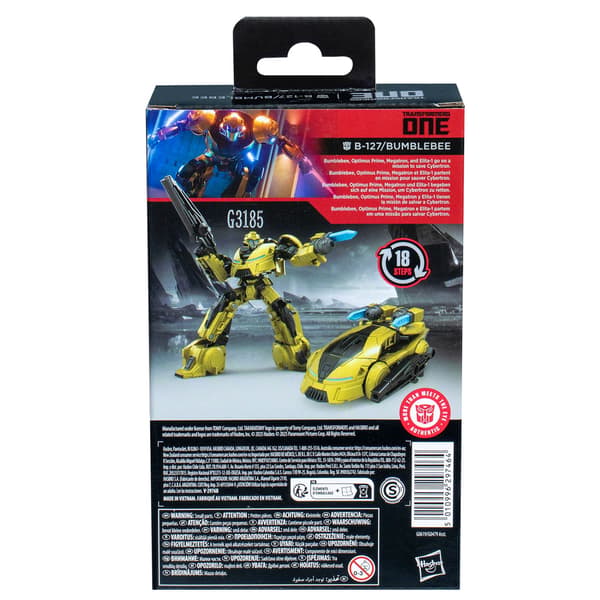 Transformers Studio Series 4.5" Action Figure Transformers One Bumblebee Deluxe Class Optimus Prime