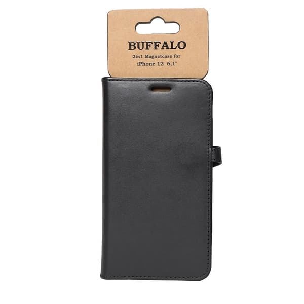 Buffalo Lommebokveske iPhone 12  / 12 Pro Svart
