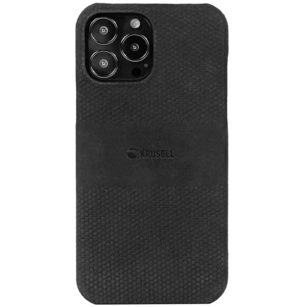 Krusell Lædercover iPhone 13 Pro Max Sort