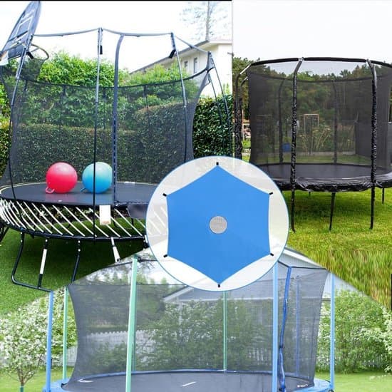 - Trampolin Solskærm Ø 183 244 305 cm
