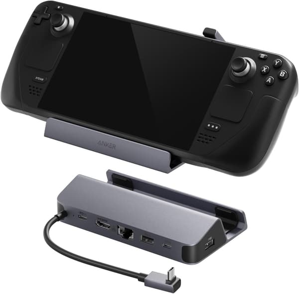 Telakka Steam Deck ROG Ally 6-in-1 USB-C -keskitin
