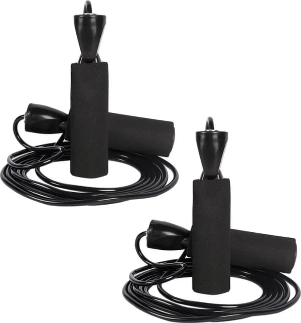 2-pack träningshopprep - Speed Hopprep för hoppning, boxningsträning, uthållighetssporter