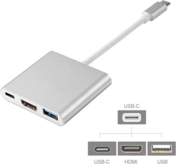 USB-C til HDMI-adapter. Type-C til HDMI Multiport-adapter. USB 3.1 Type-C USB-C