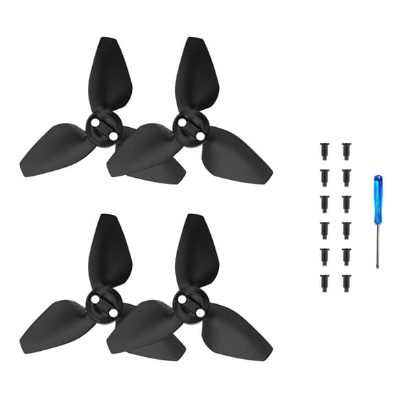 8 par propellrar Neo Drones snabbkoppling färgade blad