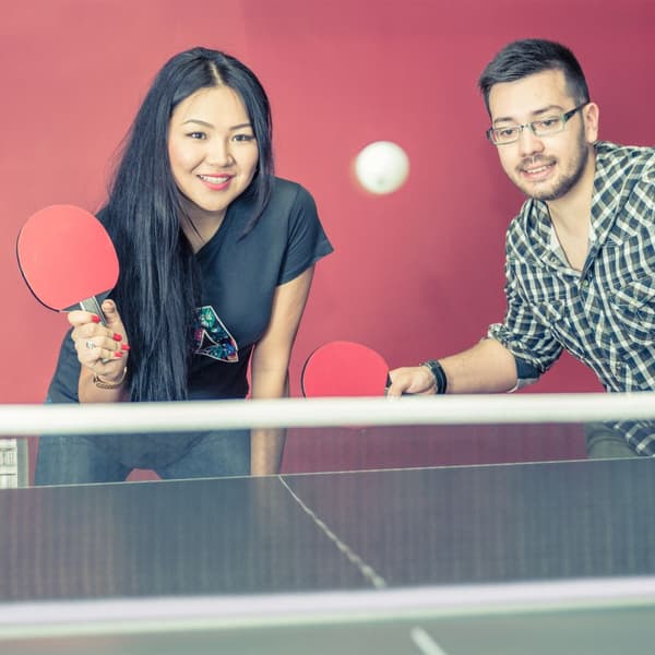 Infällbart bordtennisnät