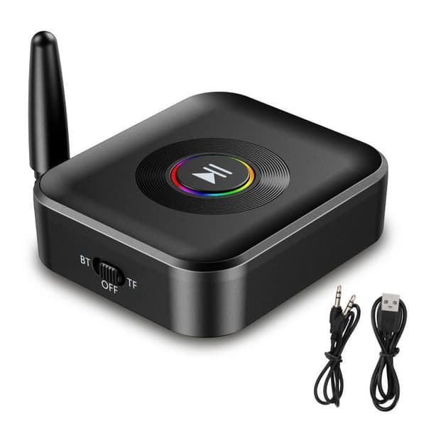 Bluetooth 5.1 -vastaanotin, Bluetooth AUX/RCA-sovitin, Bluetooth-autosovitin