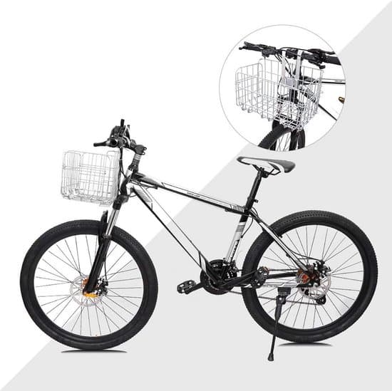 Cykelkurv, Sammenklappelig Frontkurv, Udstyret med Quick-Release System, til Transport af Indkøb, Forstærket Version, 25 kg Bæreevne, Sort