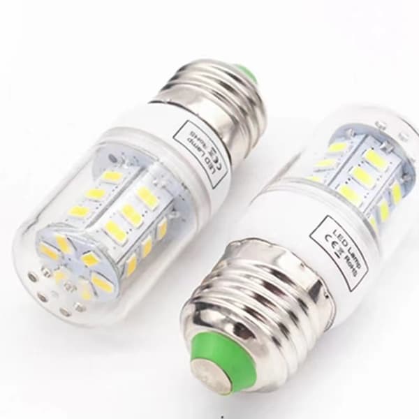 LED Majslampa 7W E27 E12 E26 E14 G9 B22 5730 SMD 12V-220V Hemmabelysning