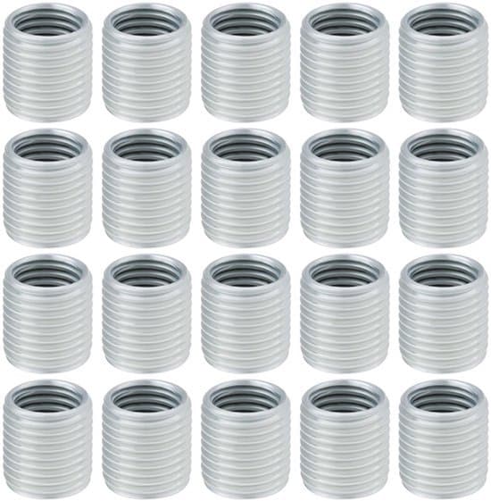 20 M10x1mm til M8x1mm gevindadaptere