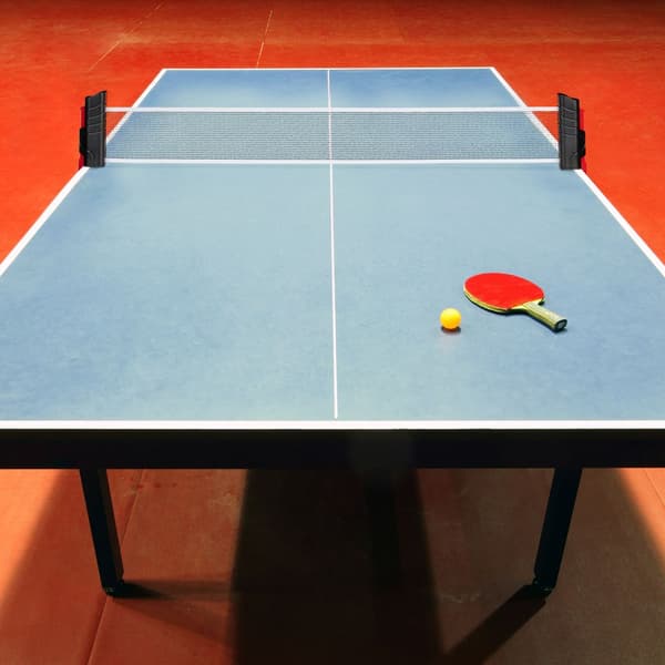 Infällbart bordtennisnät