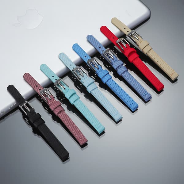 Dame Canvas Rem 12mm Nylon Universal Rem Erstatningsrem - Blå