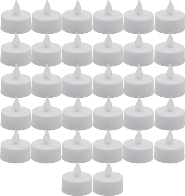 32 paristokäyttöistä LED-kynttilää