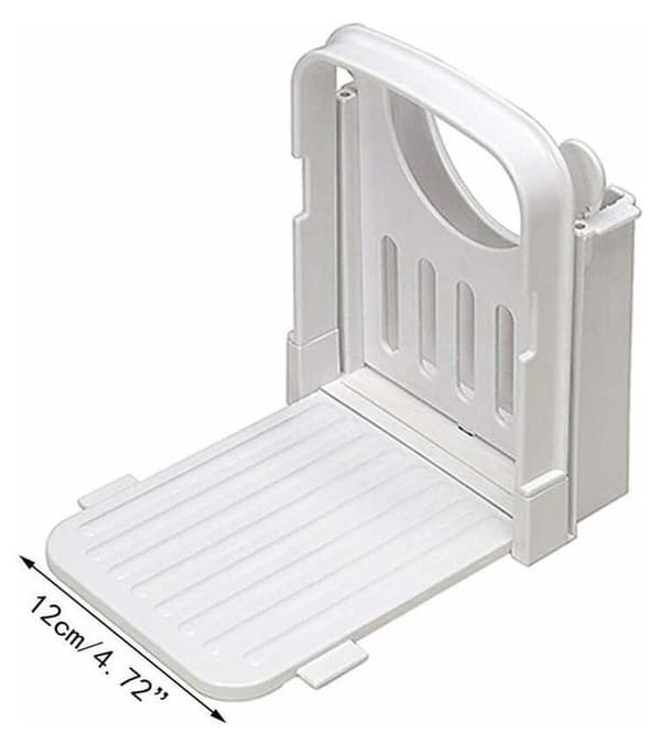 Brødskærer, justerbar, foldbar, 5 skivetykkelser