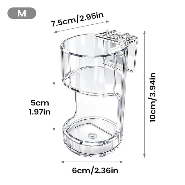 Fiskmatningslåda transparent matdispenser