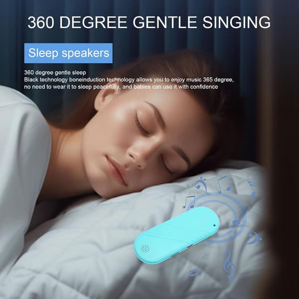 Bluetooth Sovhögtalare Kuddehögtalare - Sjöblå