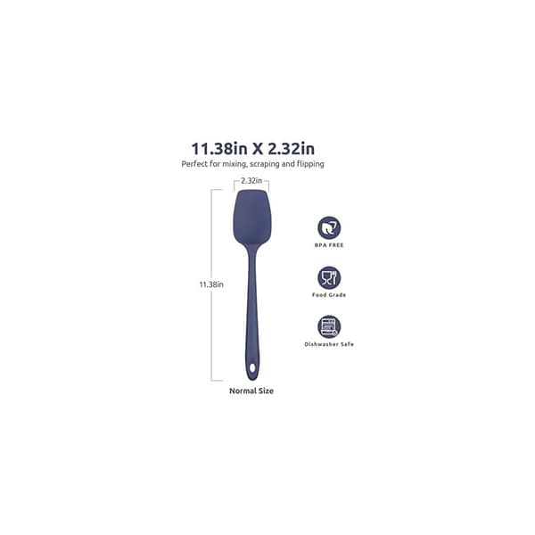 Värmebeständig silikonspatel (maximal temperaturbeständighet 315°C)