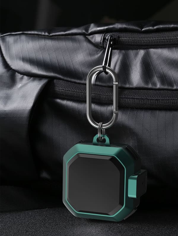2-pak etui TPU PC karabinhage sort blå