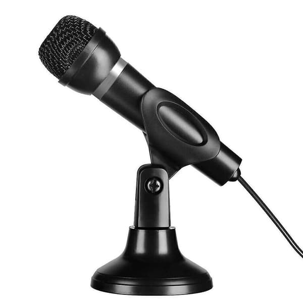 USB Röstmikrofon Dator PC Mikrofon Stabil Justerbar Bas Inspelning