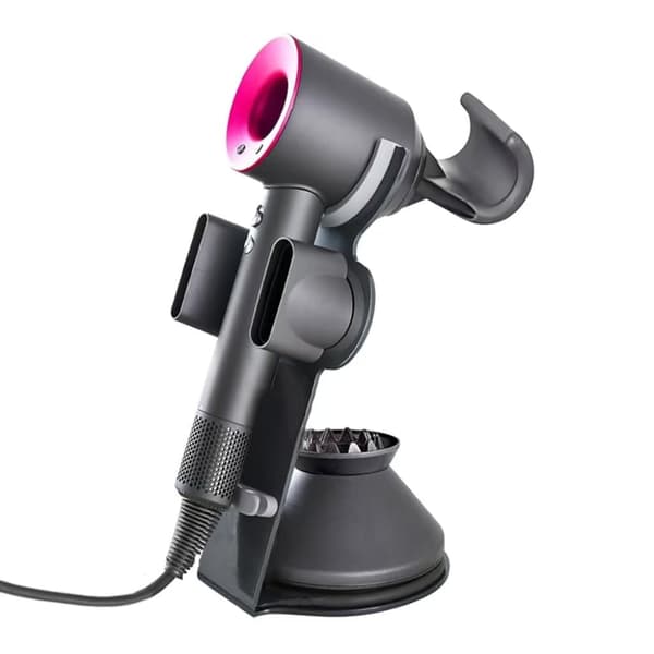 Badeværelsesopbevaringsstativer til Dyson Supersonic diffusere og dyser.