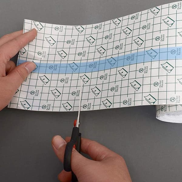 WP läpinäkyvä sidos polyuretaanikalvoteippi 15cm x 10m